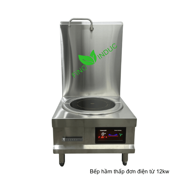 Bếp hầm thấp đơn điện từ 2x8kw BẾP CÔNG NGHIỆP