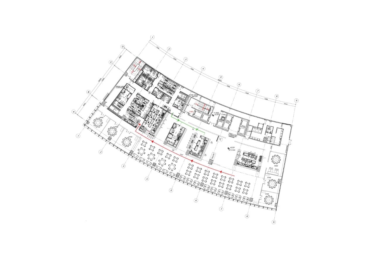Layout thiết bị bếp công nghiệp