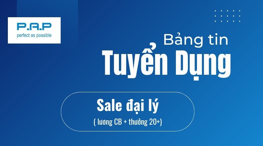 Tuyển dụng 2026 Nhân viên kinh doanh mảng đại lý bếp công nghiệp